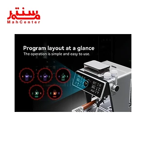 تصویر نمایشگر اسپرسوساز ویتور مدل Royal barista 20